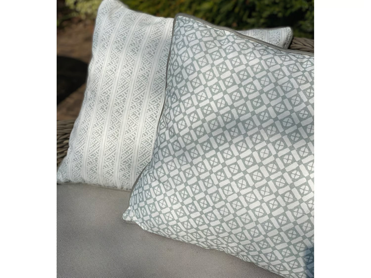 Audley OCHRE \ Sophie Patterso Outdoor CUSHION