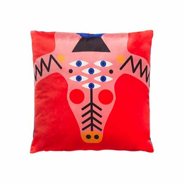Oggian Crocopink Cushion