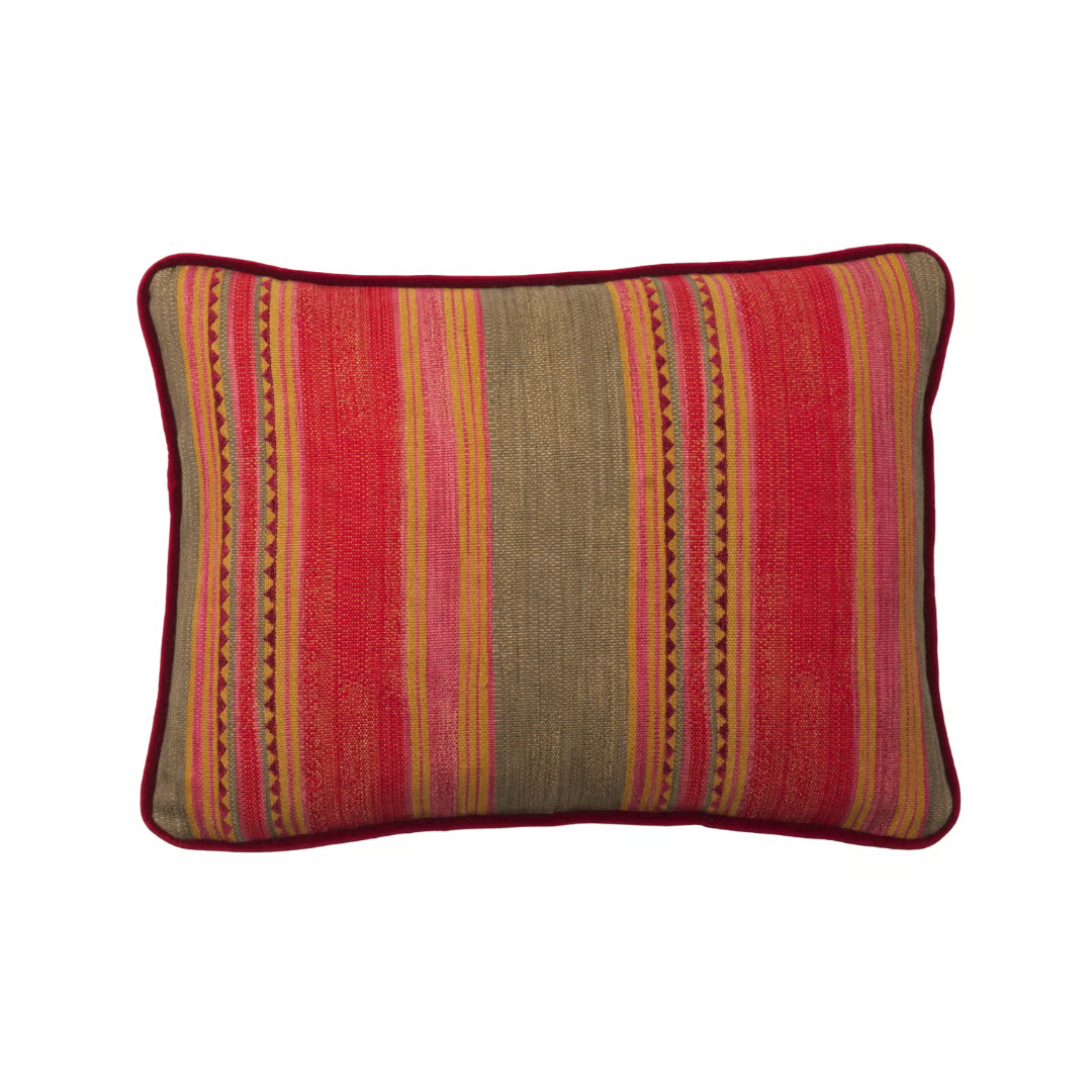 Las Salinas 5 Striped rectangular cushion, 55X40