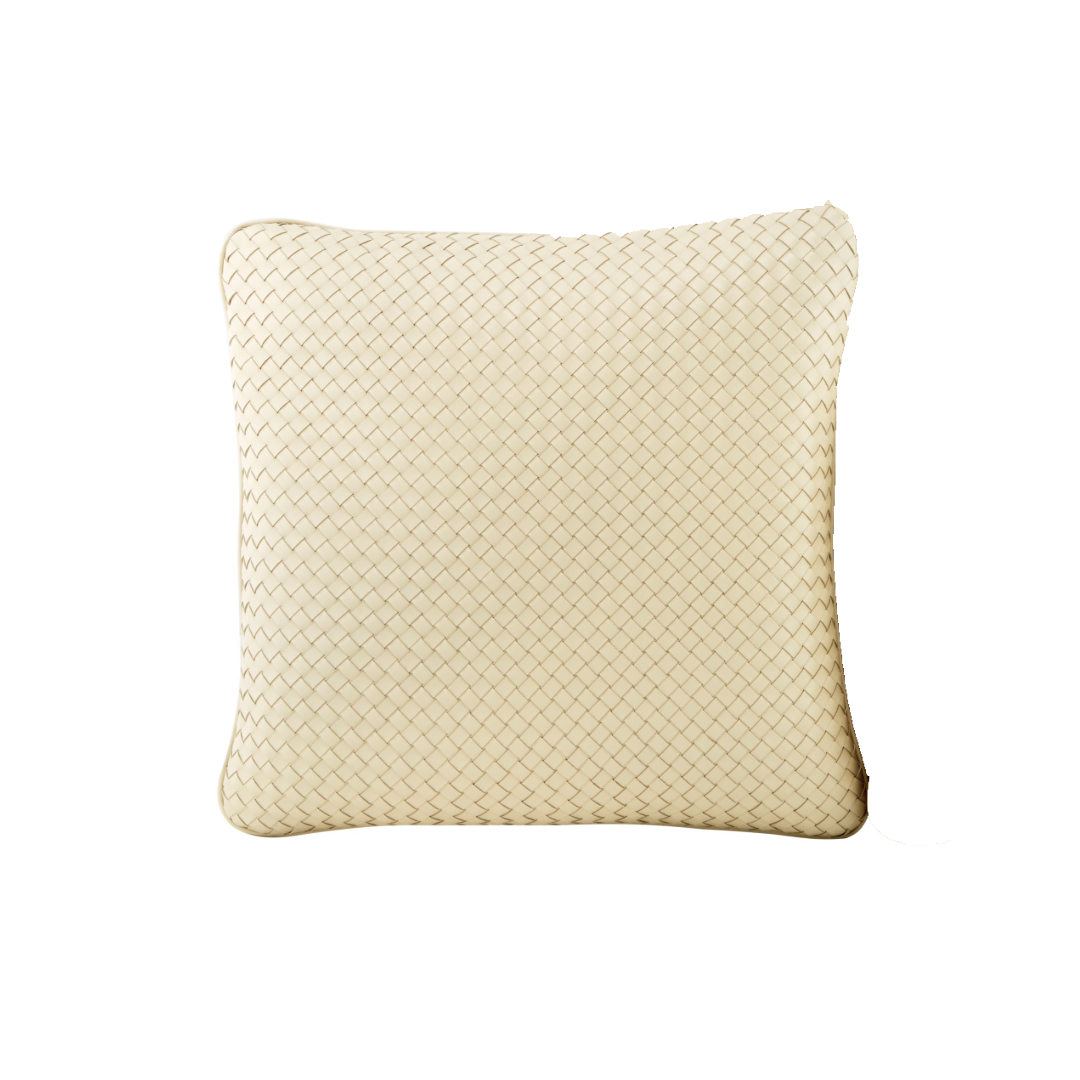 ONIRO HANDWOVEN CUSHIION RECT 40X40- IVORY