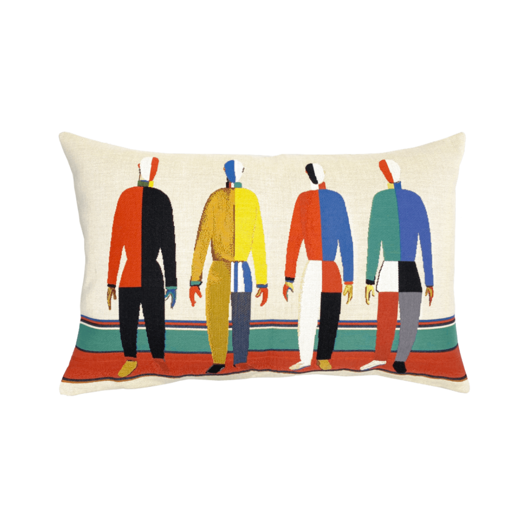 Les Sportifs, cushion,41x64