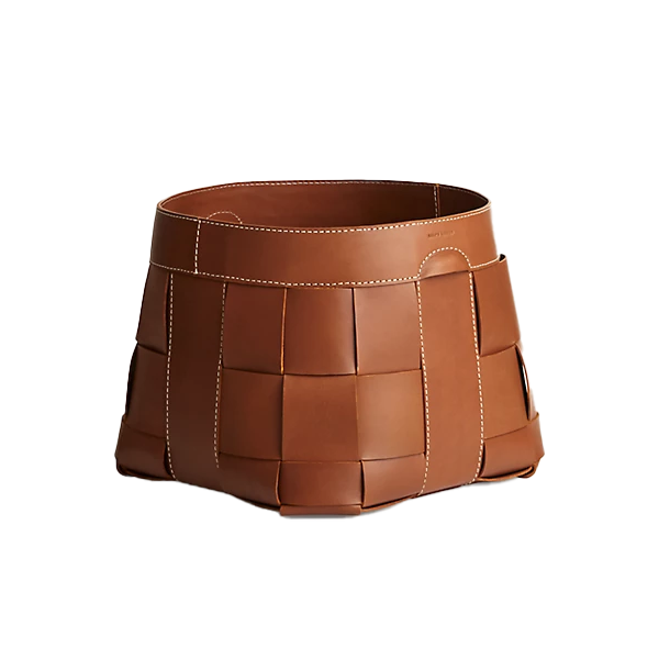 Hailey Basket - SADDLE, small