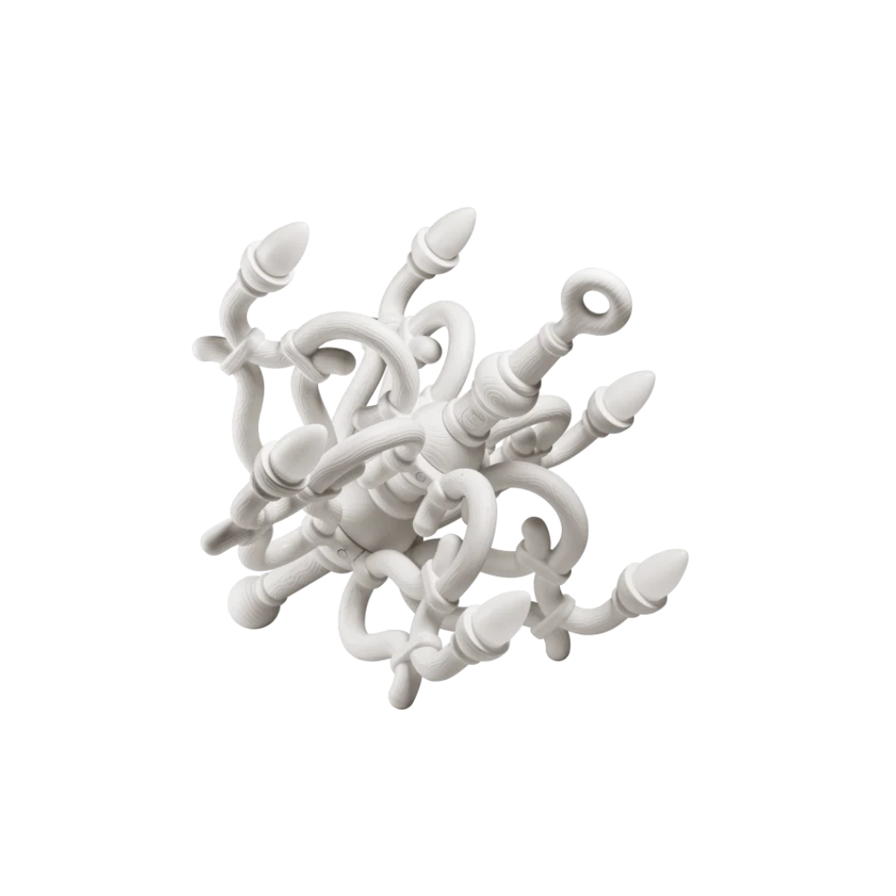 Fallen Chandelier White, M