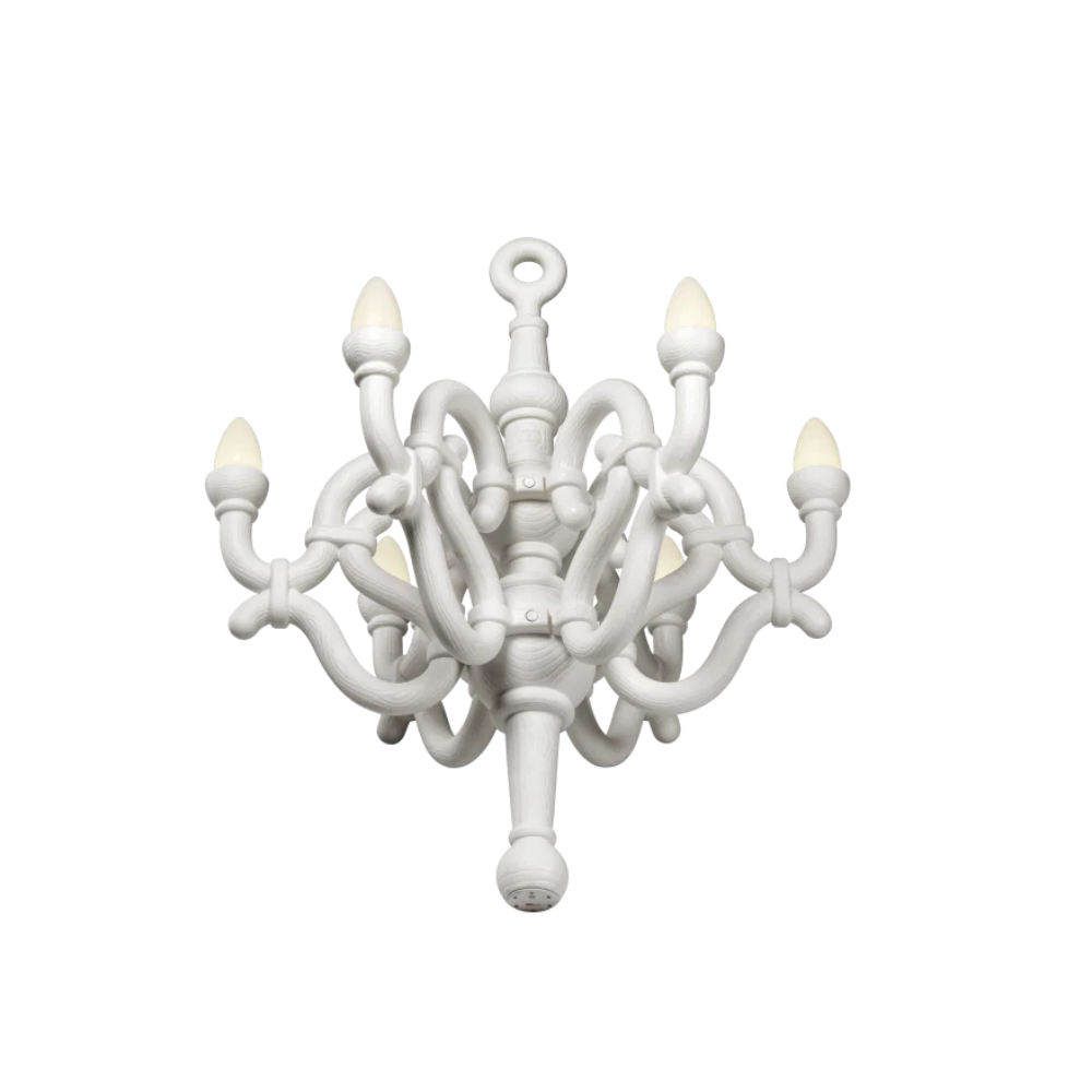 Fallen Chandelier White, M