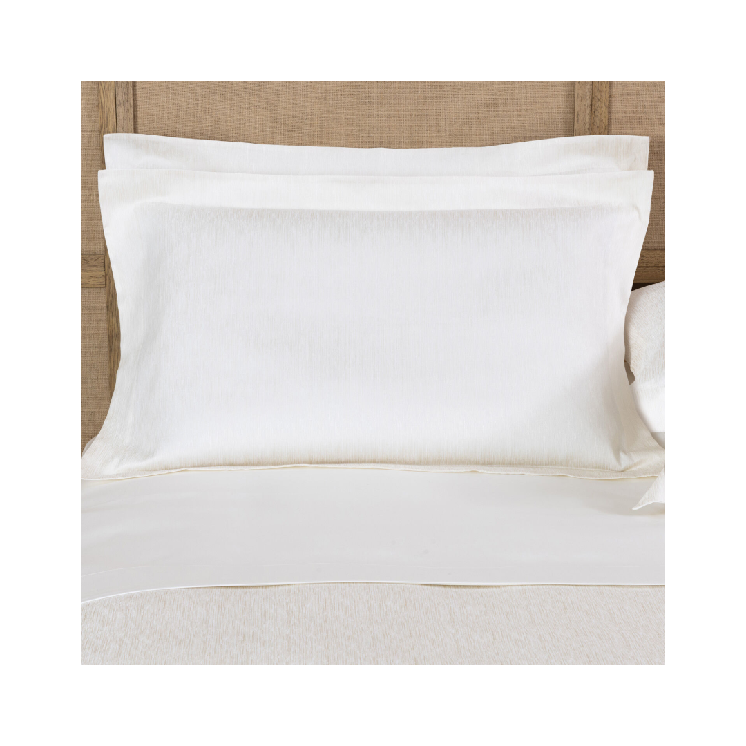 Luxury Reed Sham - Ivory-Milk