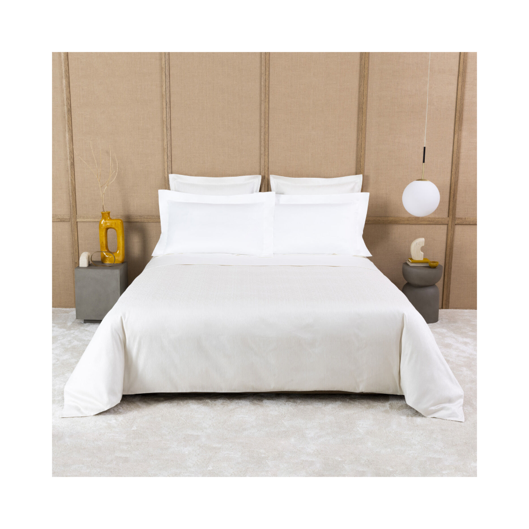 Luxury Reed Sham - Ivory-Milk