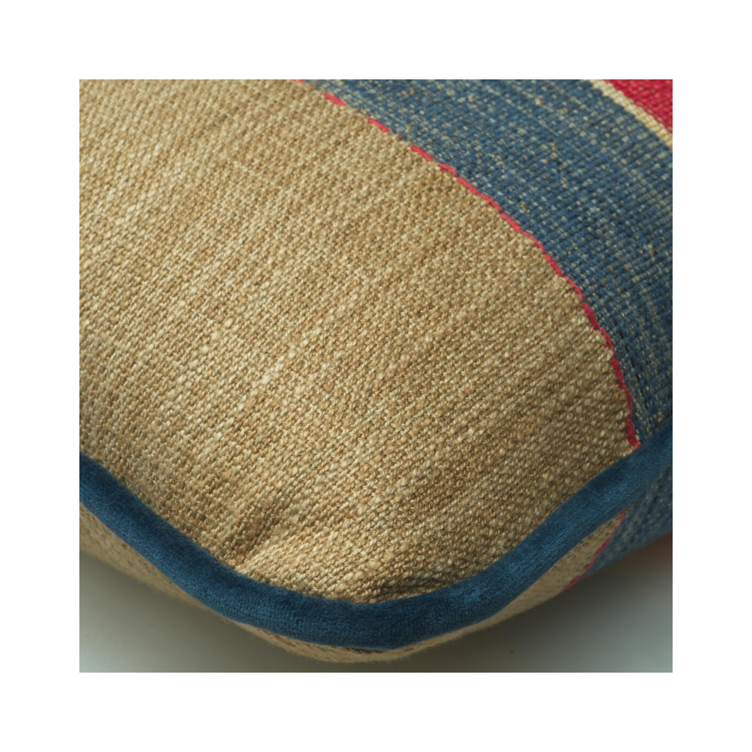 Es Cavalet 2 Striped rectangular cushion, 55X40