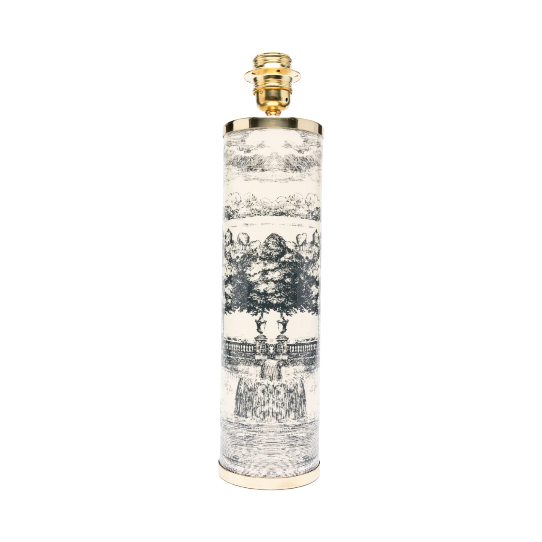 בסיס מנורת שולחן Giardino Settencentesco מבית Fornasetti בעיצוב חדשני ואמנותי