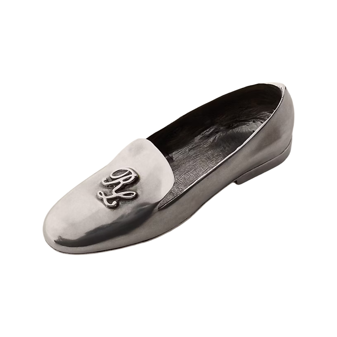 משקולת נייר Howell Loafer מבית Ralph Lauren Purple Label עשויה פיוטר בעבודת יד