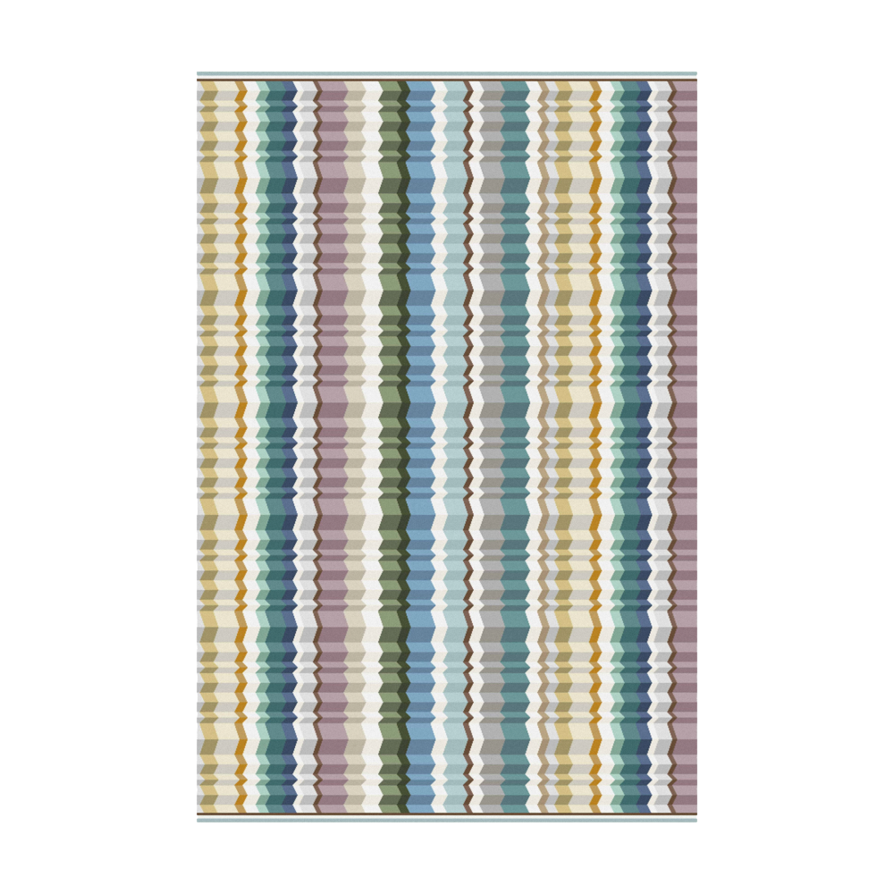 EVA BATH SHEET- col. 100 MULTICOLOR 100X150