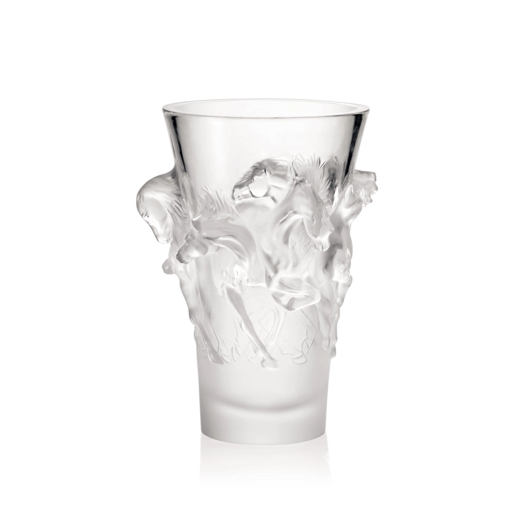 Equus vase Clear crystal - Limited and Numbered Edition