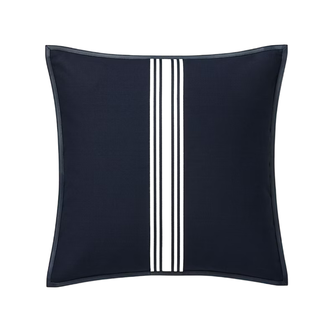 Emerick Throw Pillow, NAVY- 55X55