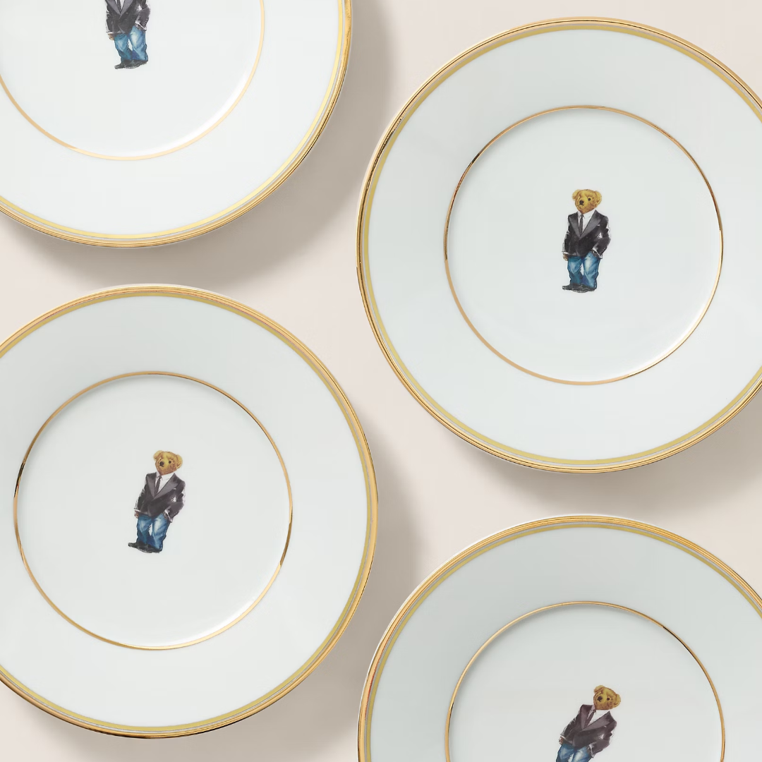 Wilshire Polo Bear Plate Gift Set