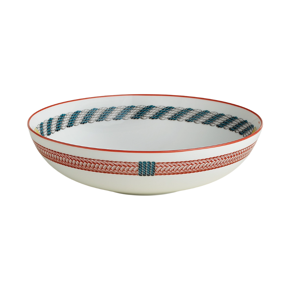 Tressages Equestres hollow dish, large model