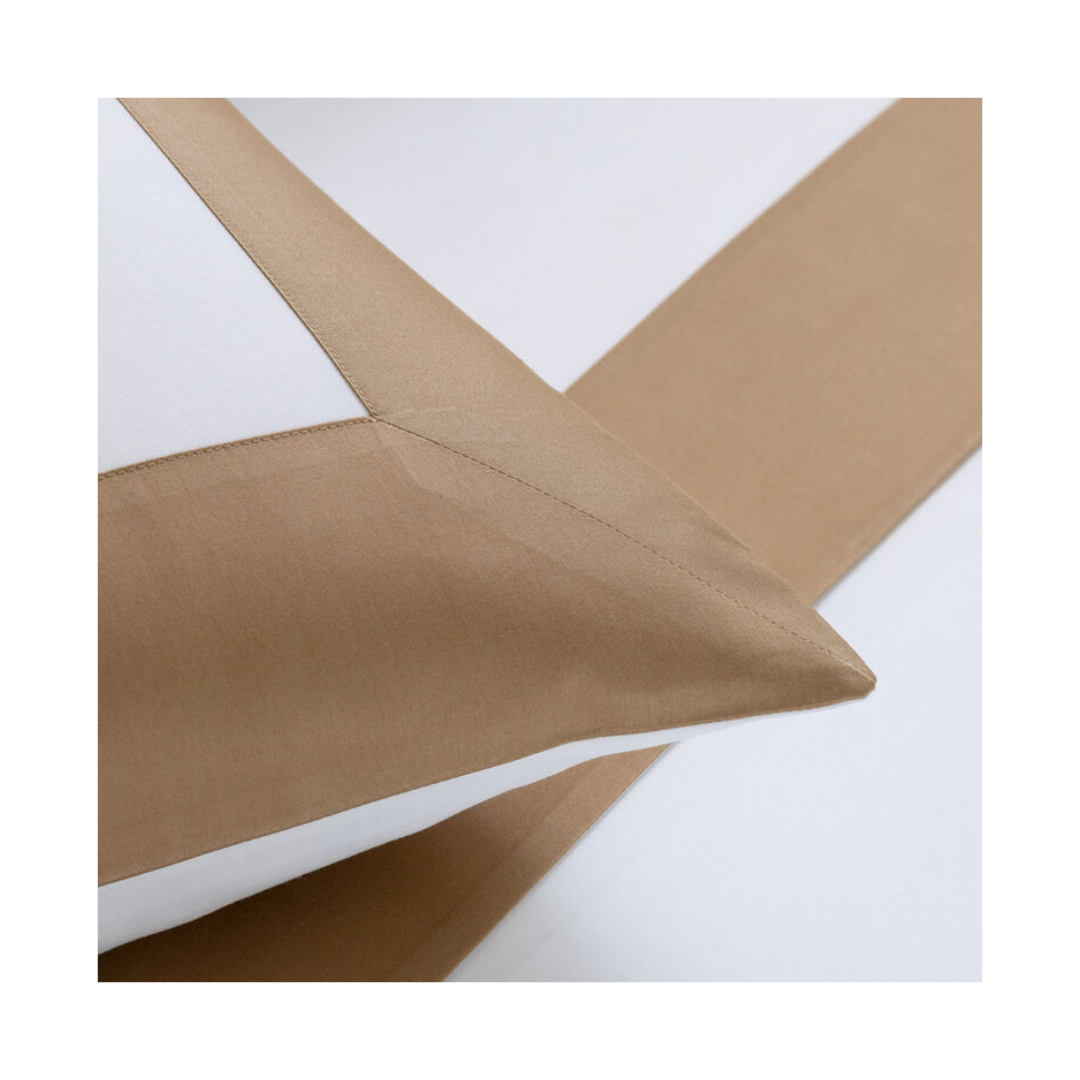 Bold Pillowcase - Milk-Tan