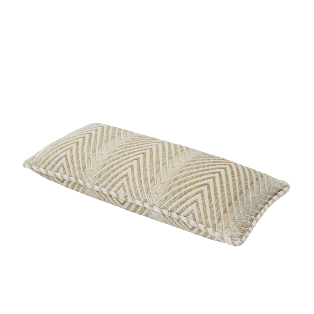 Ziggy viscose blend zigzag cushion 201, 30x60