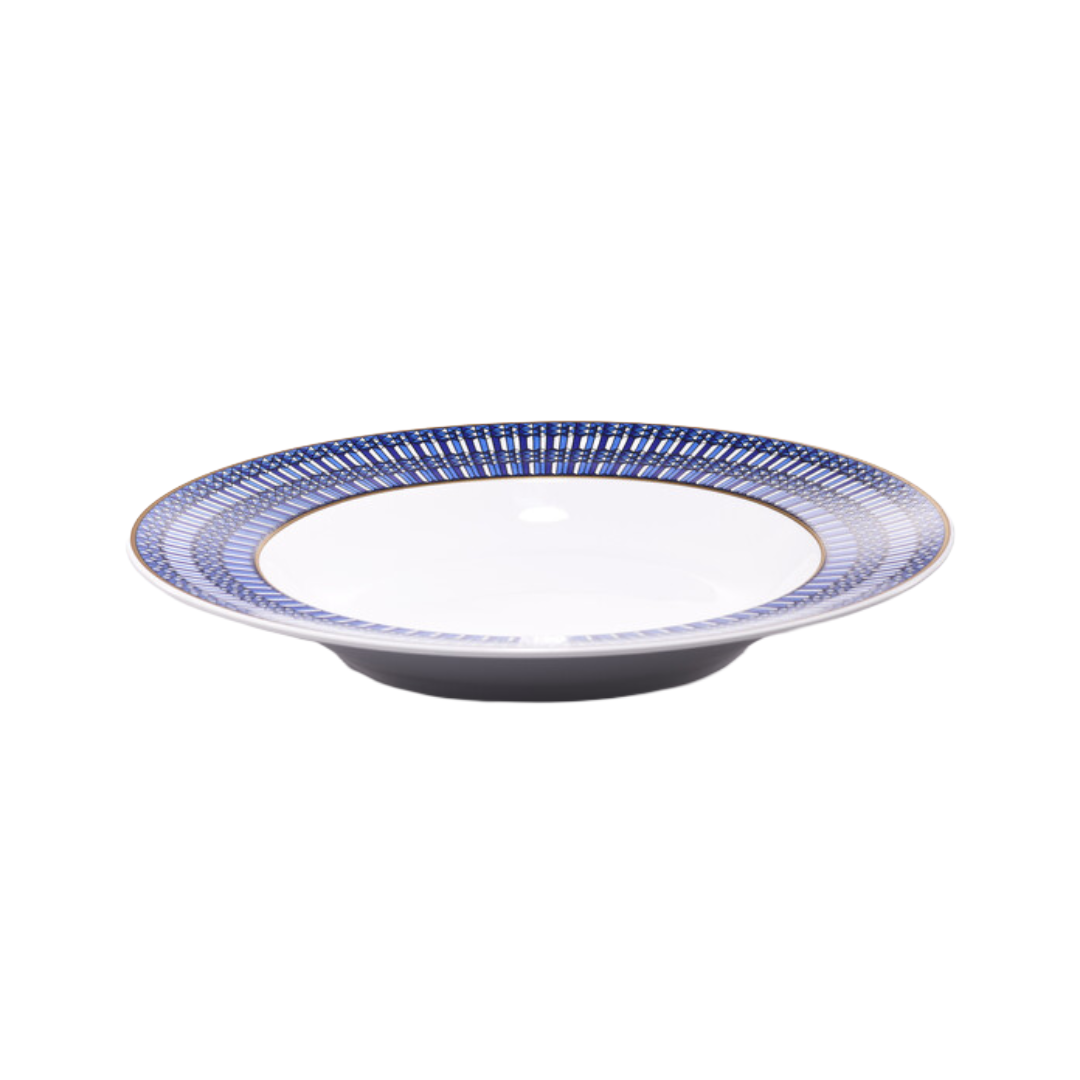 Arcadia Blue Deep Plates - Set of 2