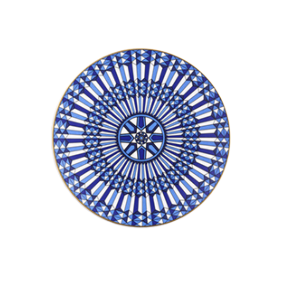 Arcadia Blue Bread Plate