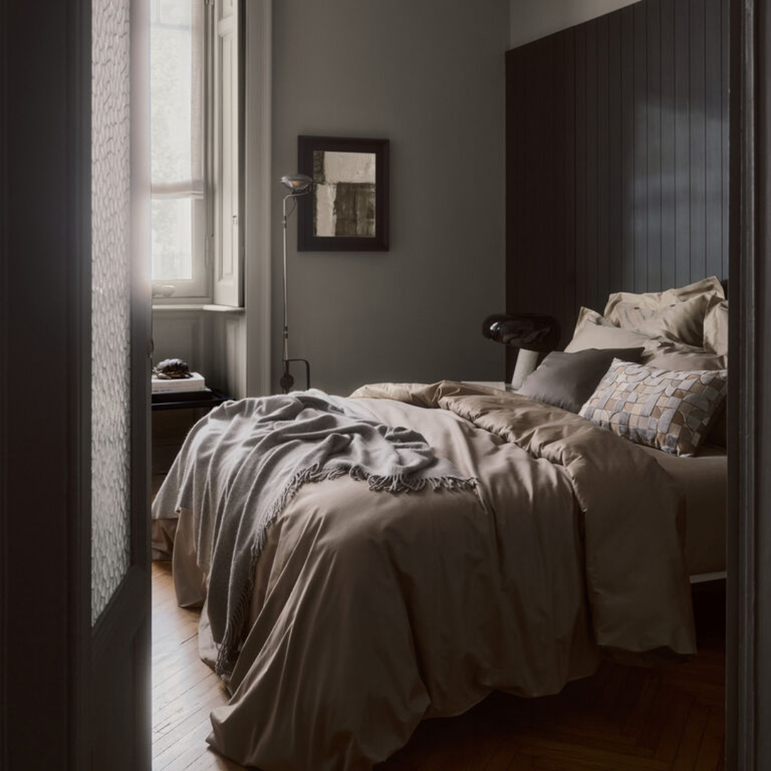 Oblique Jacquard Euro Sham, TAUPE/SAVAGE BEIGE