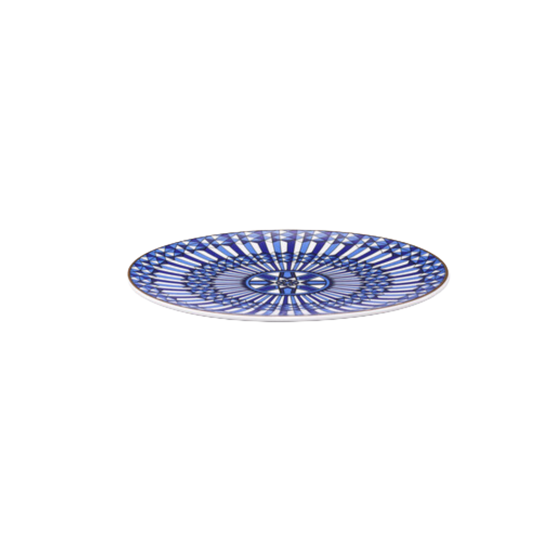 Arcadia Blue Bread Plate