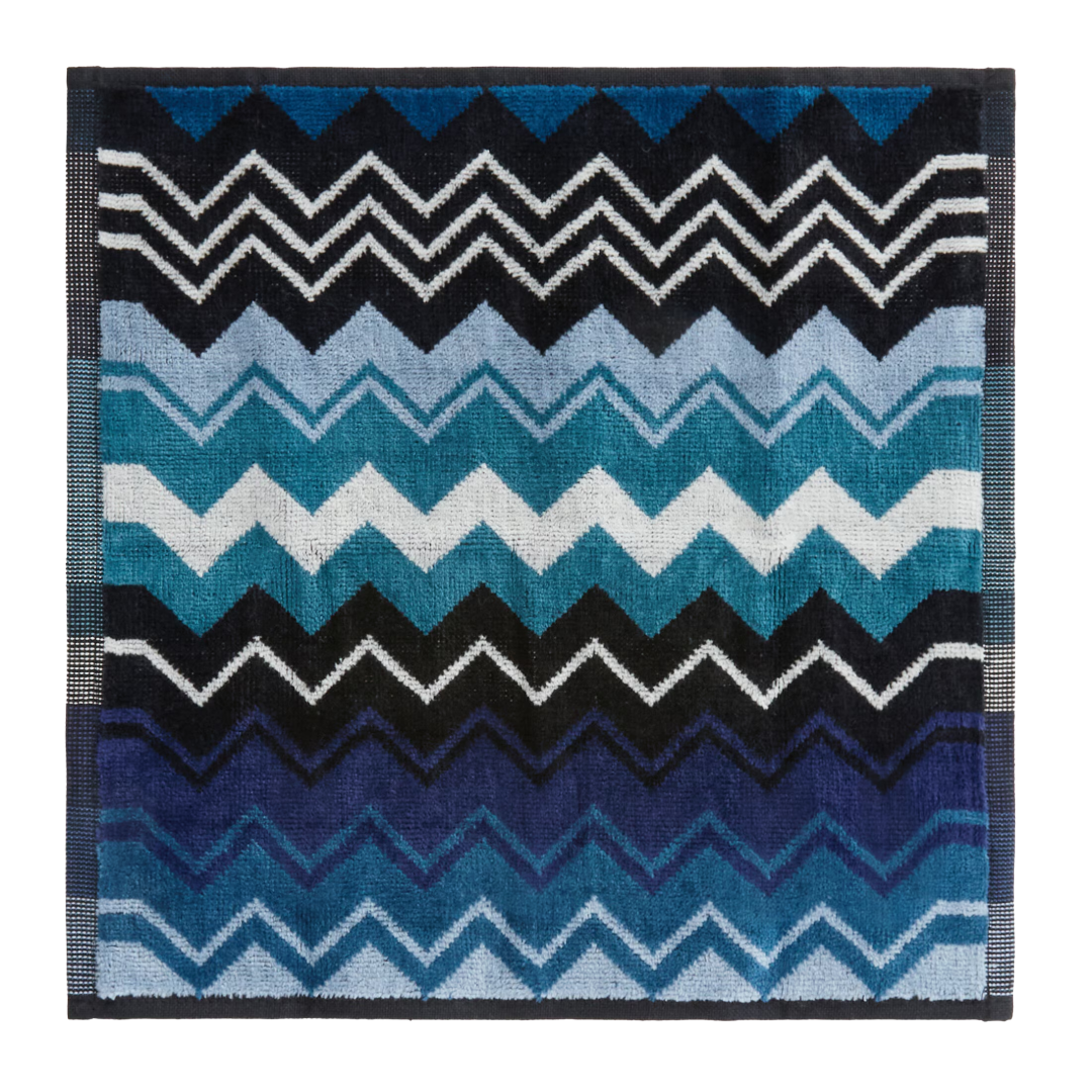 Giacomo face towels 30x30 cm 6 pieces - Blue