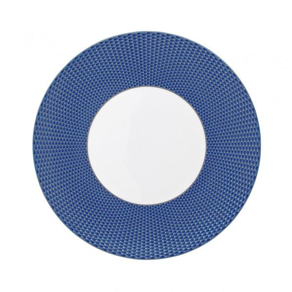 Trésor Bleu - Coupe plate flat motive n°1 (27 cm)