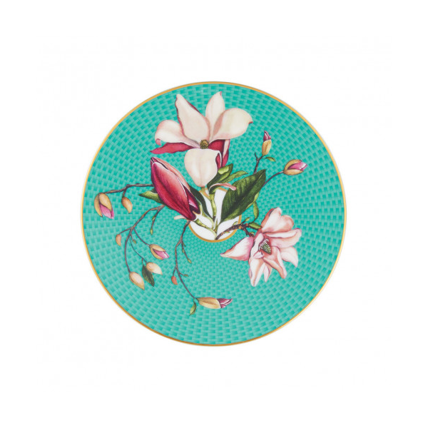 Trésor Fleuri - Coupe plate flat Magnolia (16 cm)