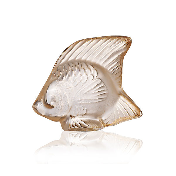 Fish Sculpture - Gold Luster