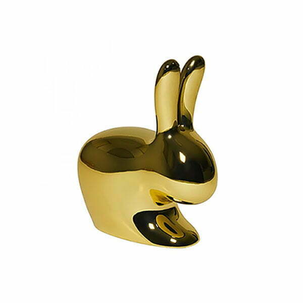 Rabbit Chair Baby Metal Finish - Gold