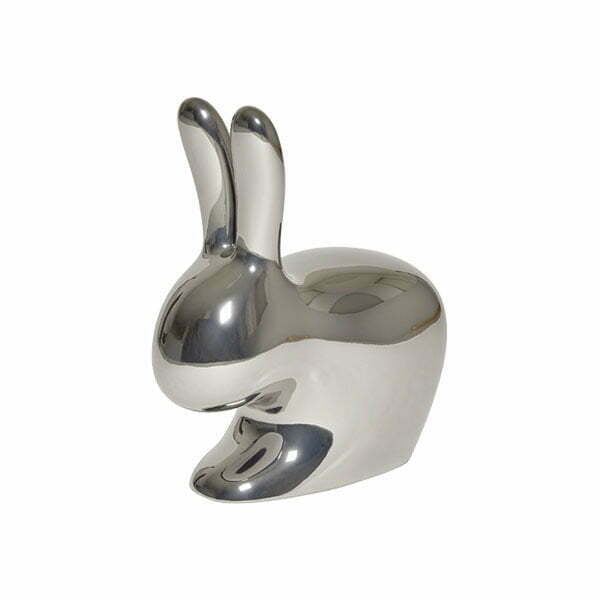 Rabbit Chair Metal Finish - Silver
