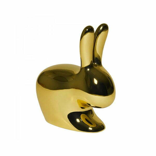 Rabbit Chair Metal Finish - Gold