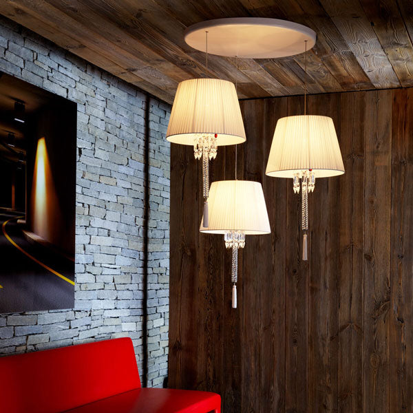 TORCH CEILING LAMP - CLEAR