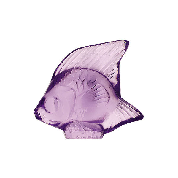 Fish Sculpture - Purple