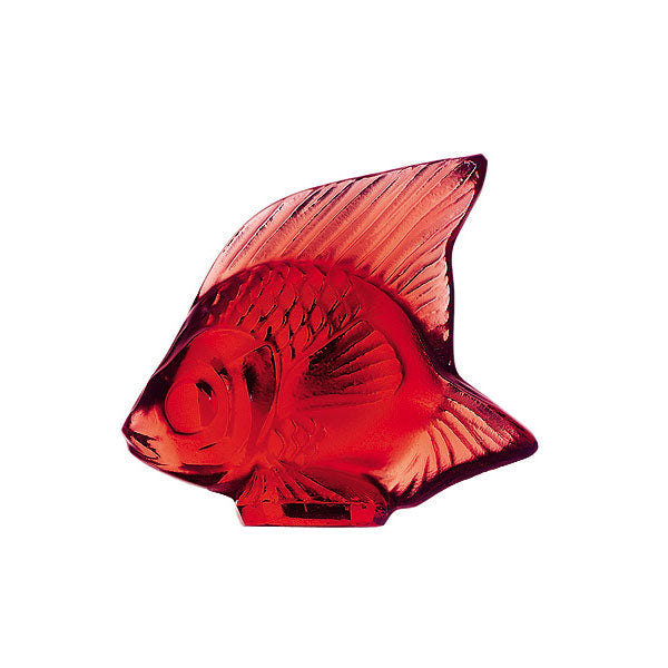 Fish Sculpture - Golden Red