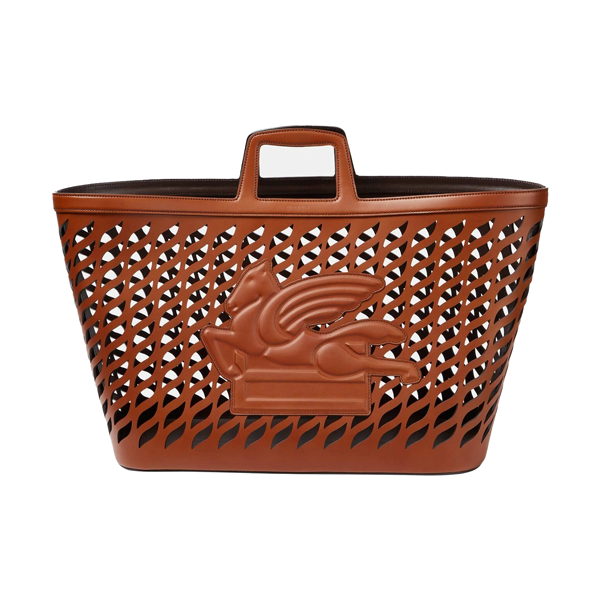 Etro Leather Basket \ Tote bag