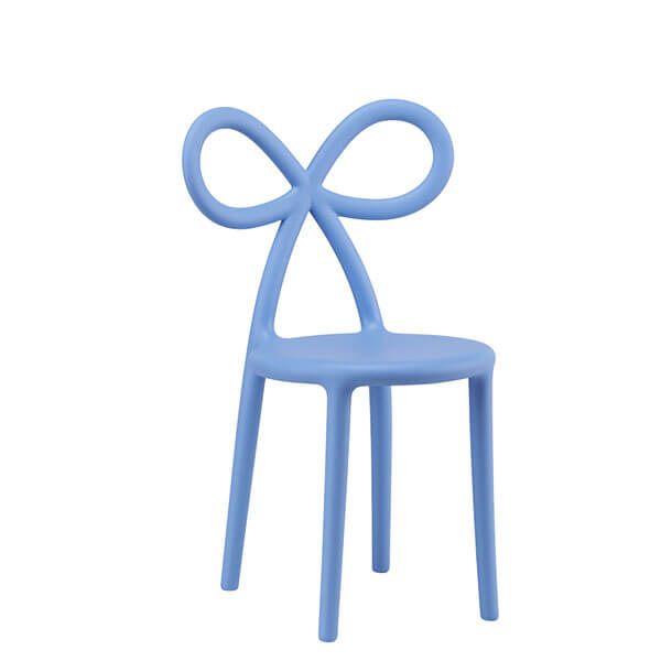 Ribbon Chair Baby  - Light Blue