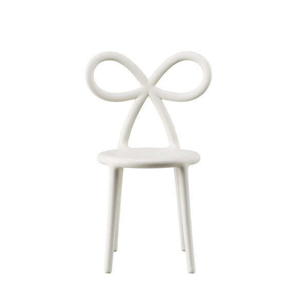 Ribbon Chair Baby - White