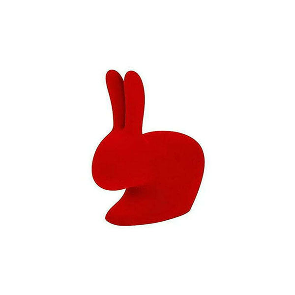 Rabbit Chair Baby Velvet Finish - Red