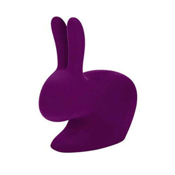 Rabbit Chair Velvet Finish - Purple