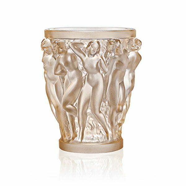 Bacchantes Small Vase - Gold Luster