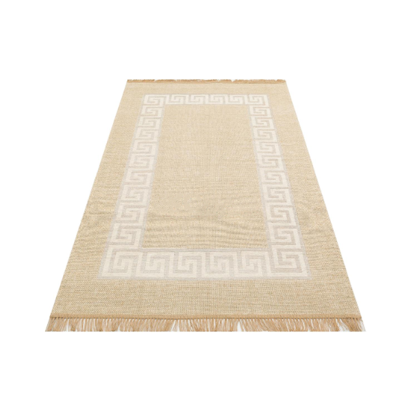 Kilim & Printed Rugs - Brooklyn BRK 11 Natural White (80X150 )