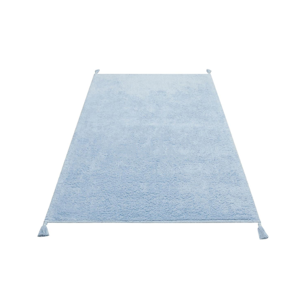 Baby & Kids Rugs - Cotton Boon XWCBN Plain Blue (80X150 )