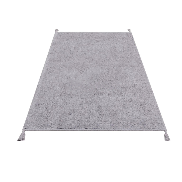 Baby & Kids Rugs - Cotton Boon XWCBN Plain Grey (80X150 )