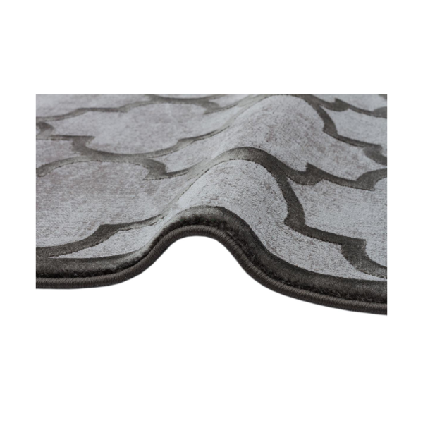 Machine Made Rugs - Como CM 04 Grey Black (80X150)