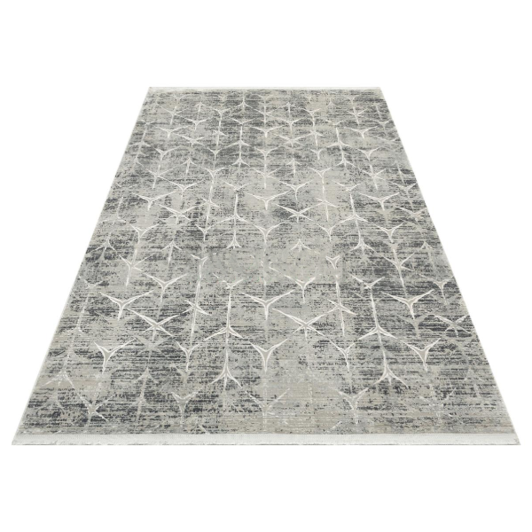 Machine Made Rugs - Verona Dyed VRD 06 Grey Natural (80X150)