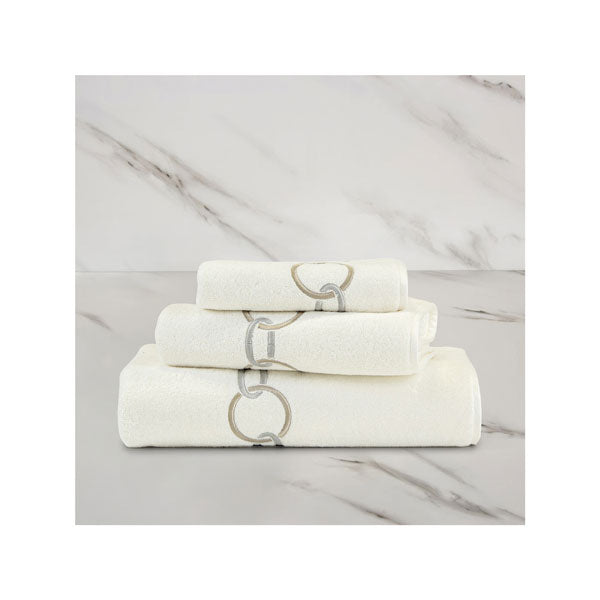 Links Embroidered Hand \ Guest Towel