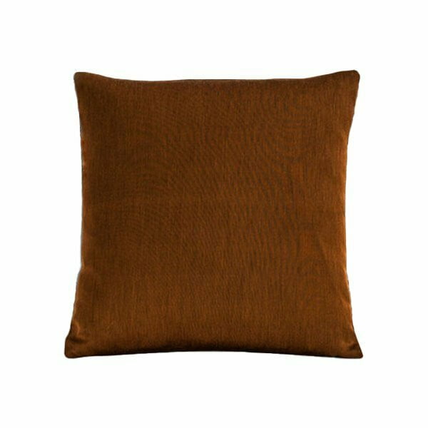 Luxury Passepartout Decorative Pillow - Rust