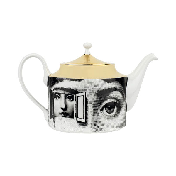 Teapot Tema e Variazioni black/white/gold
