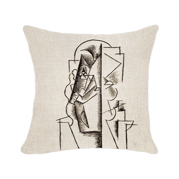 Tête d'homme - 1912 -  Cushion