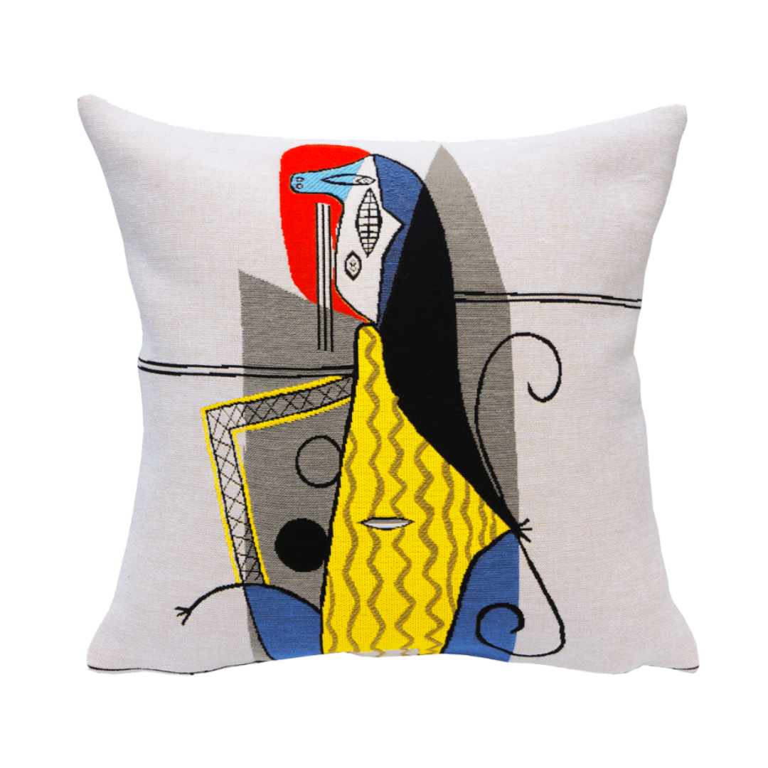 Femme dans un fauteuil - 1927, cushion, 60X60
